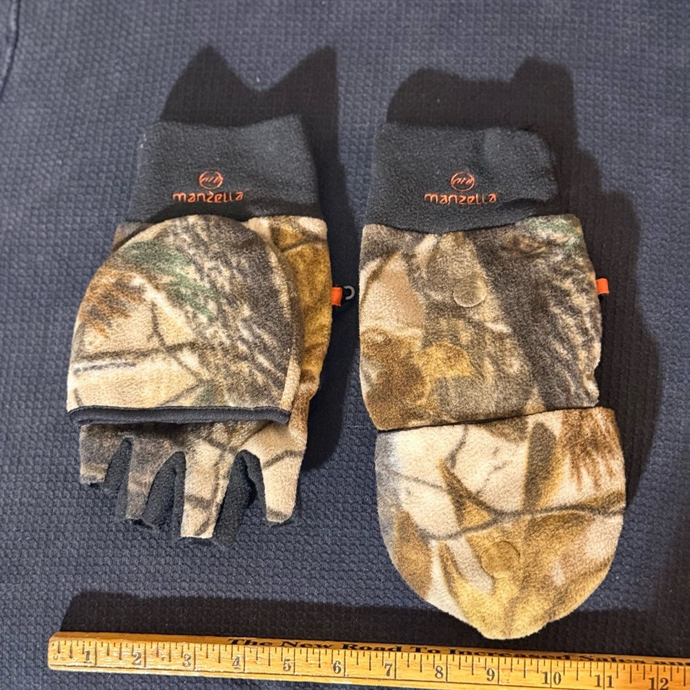 Manzella Camouflage Convertible Gloves